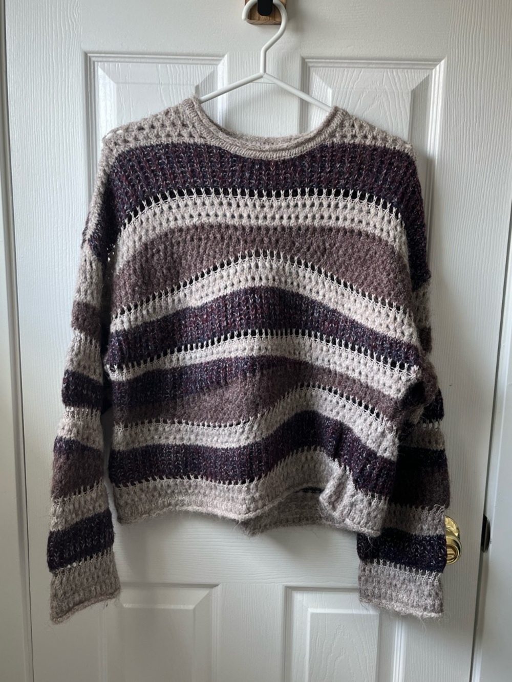 Zara Knit Crewneck Sweater